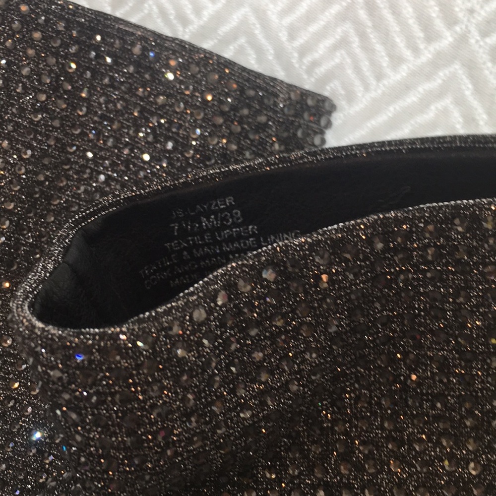 Jessica Simpson LayzerSlouchy Rhinestone Boots 7.5 - Picture 4 of 7